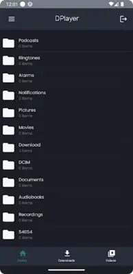 Dplayer & Downloader android App screenshot 11